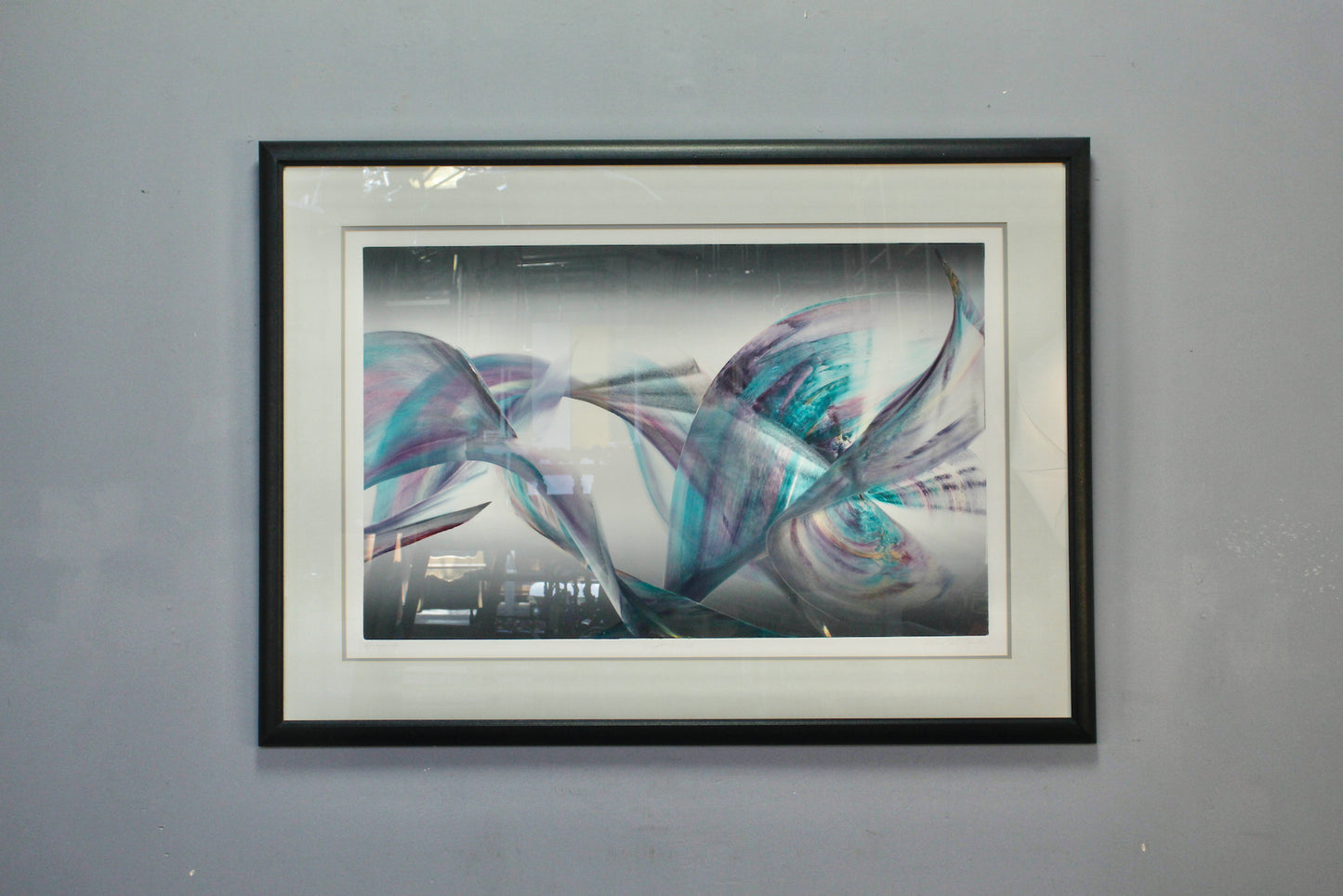 Large "Night Wind" Michael John March Monoprint