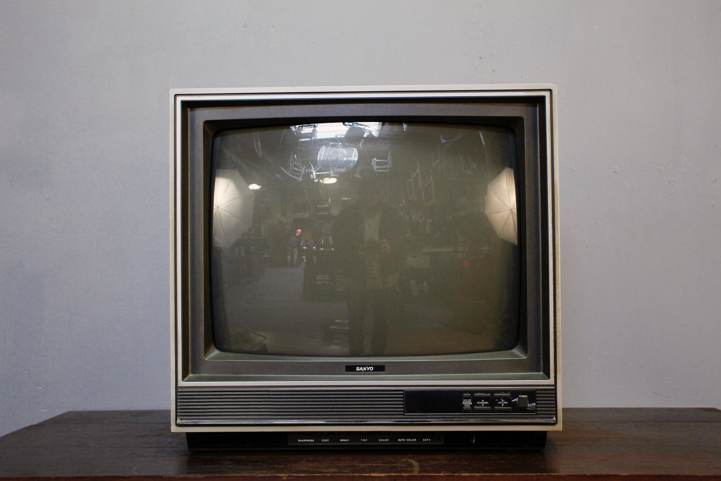 1980s Sanyo Prop Television