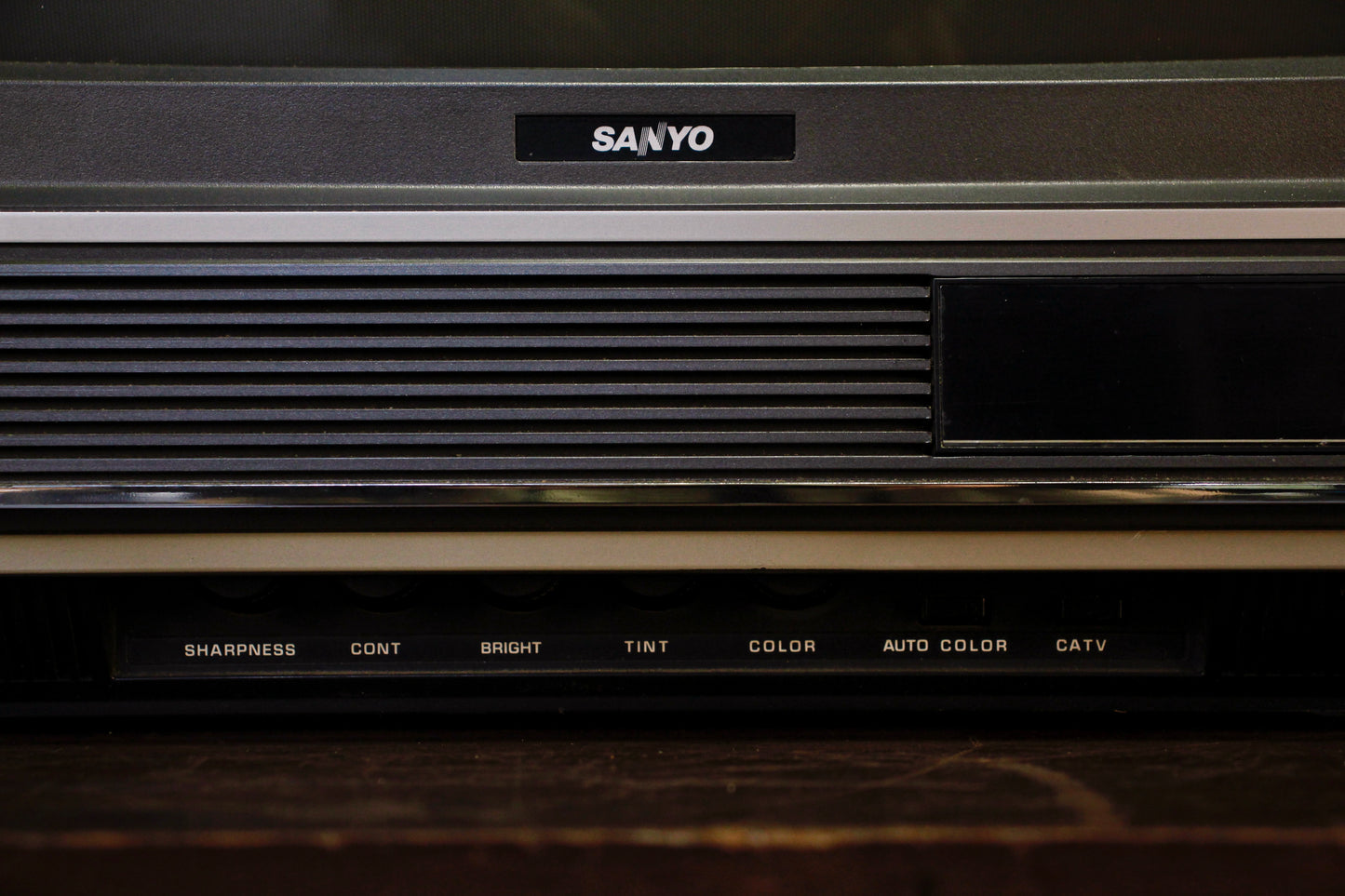 1980s Sanyo Prop Television