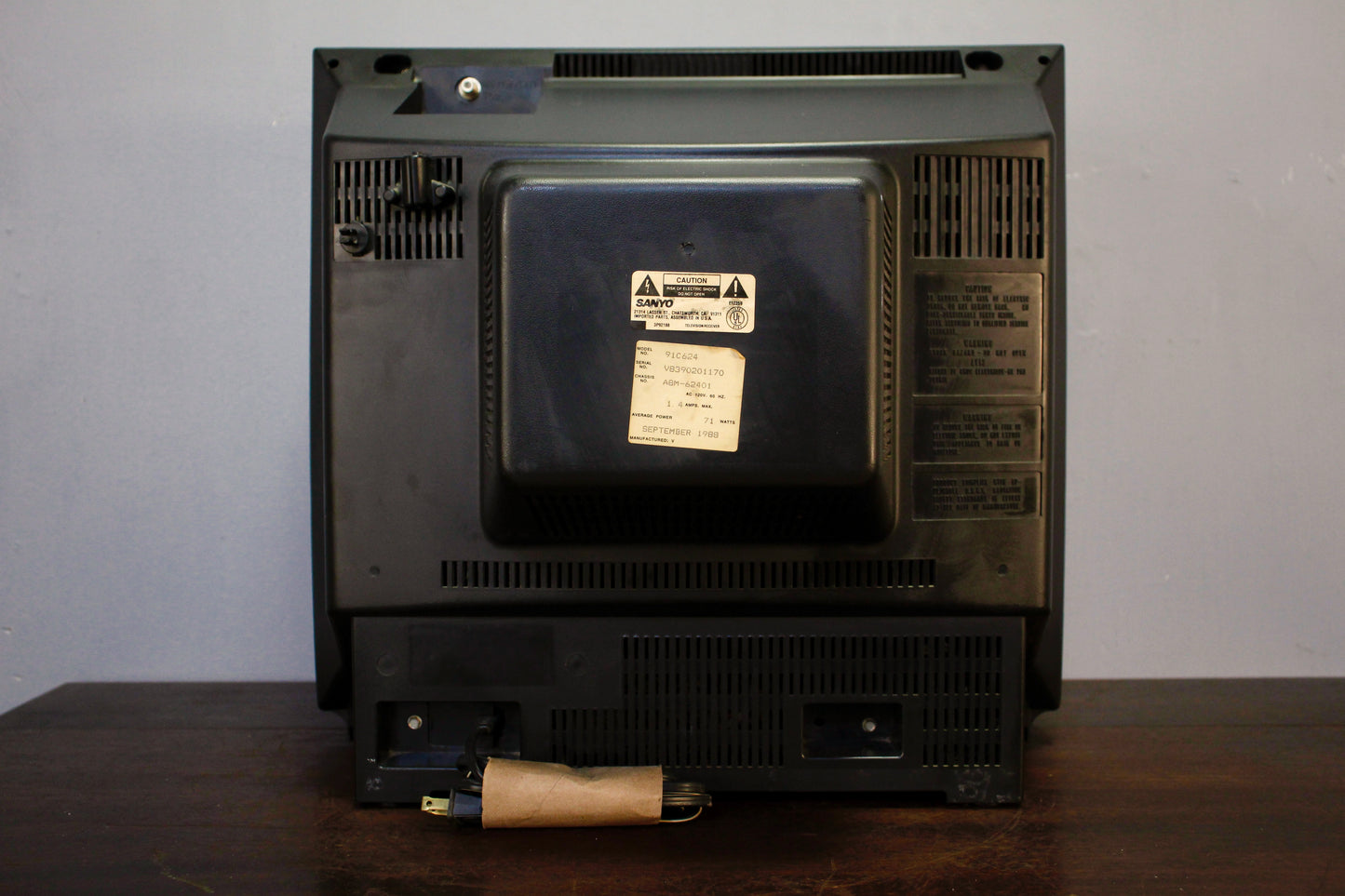 1980s Sanyo Prop Television