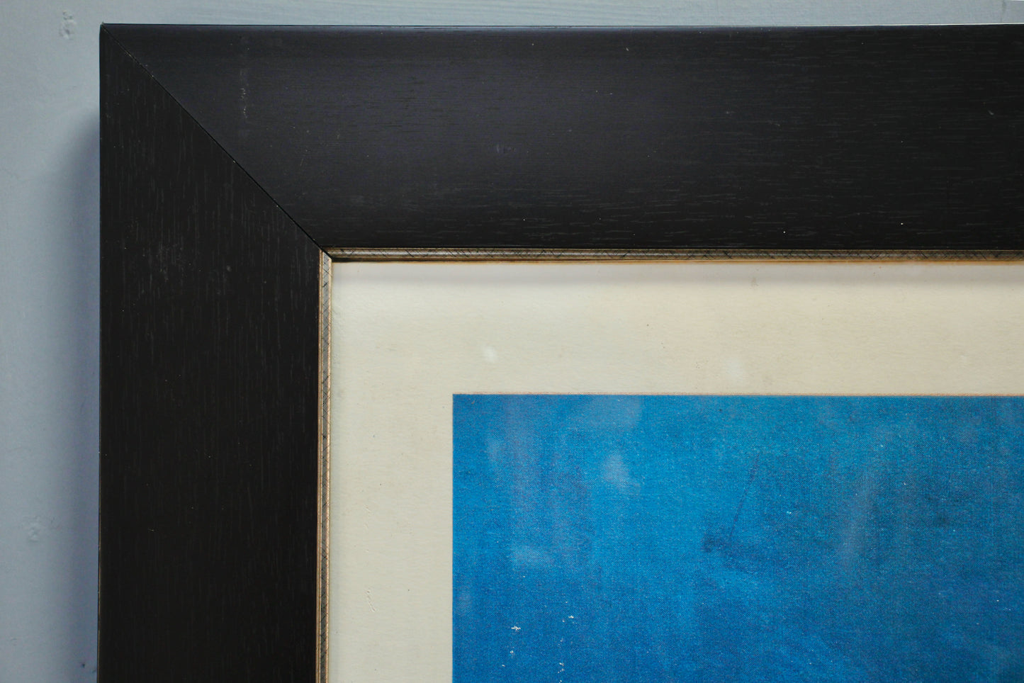 Large "Blue Green Thrust" Jack Bush Print