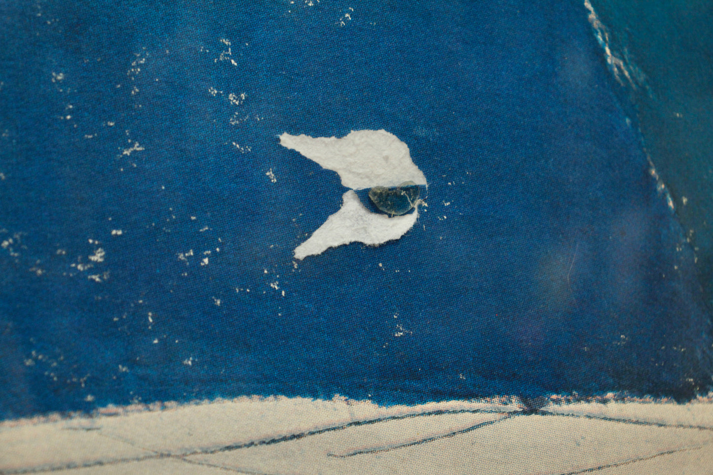 Large "Blue Green Thrust" Jack Bush Print