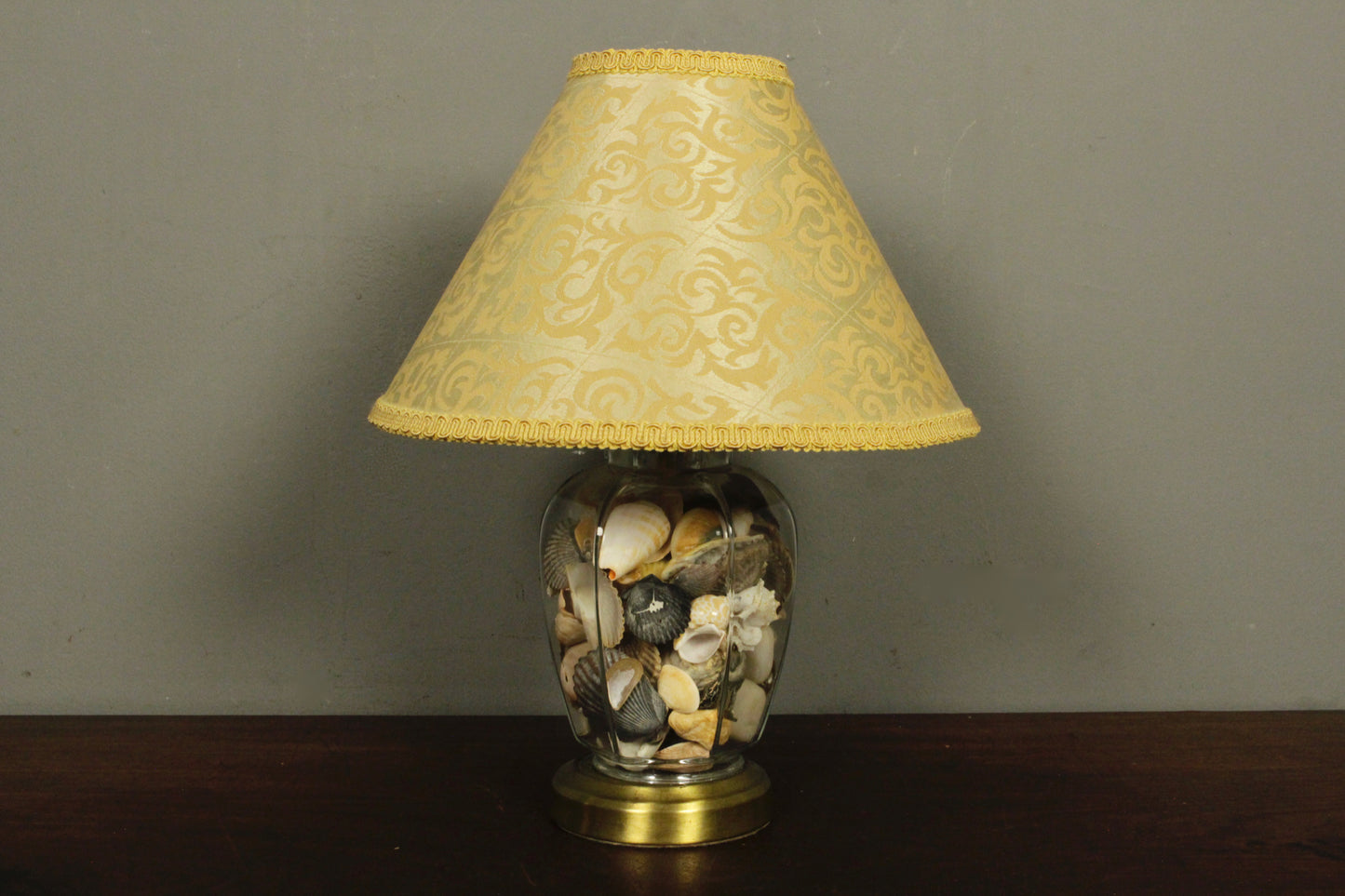 Seashells & Glass Table Lamp