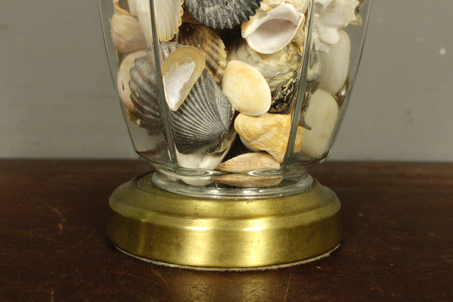 Seashells & Glass Table Lamp