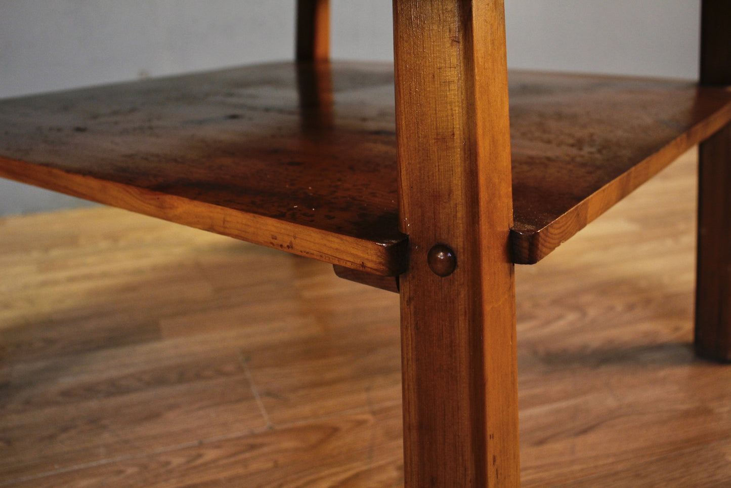 Large Habitant Pine Square End Table – ONLINE ONLY