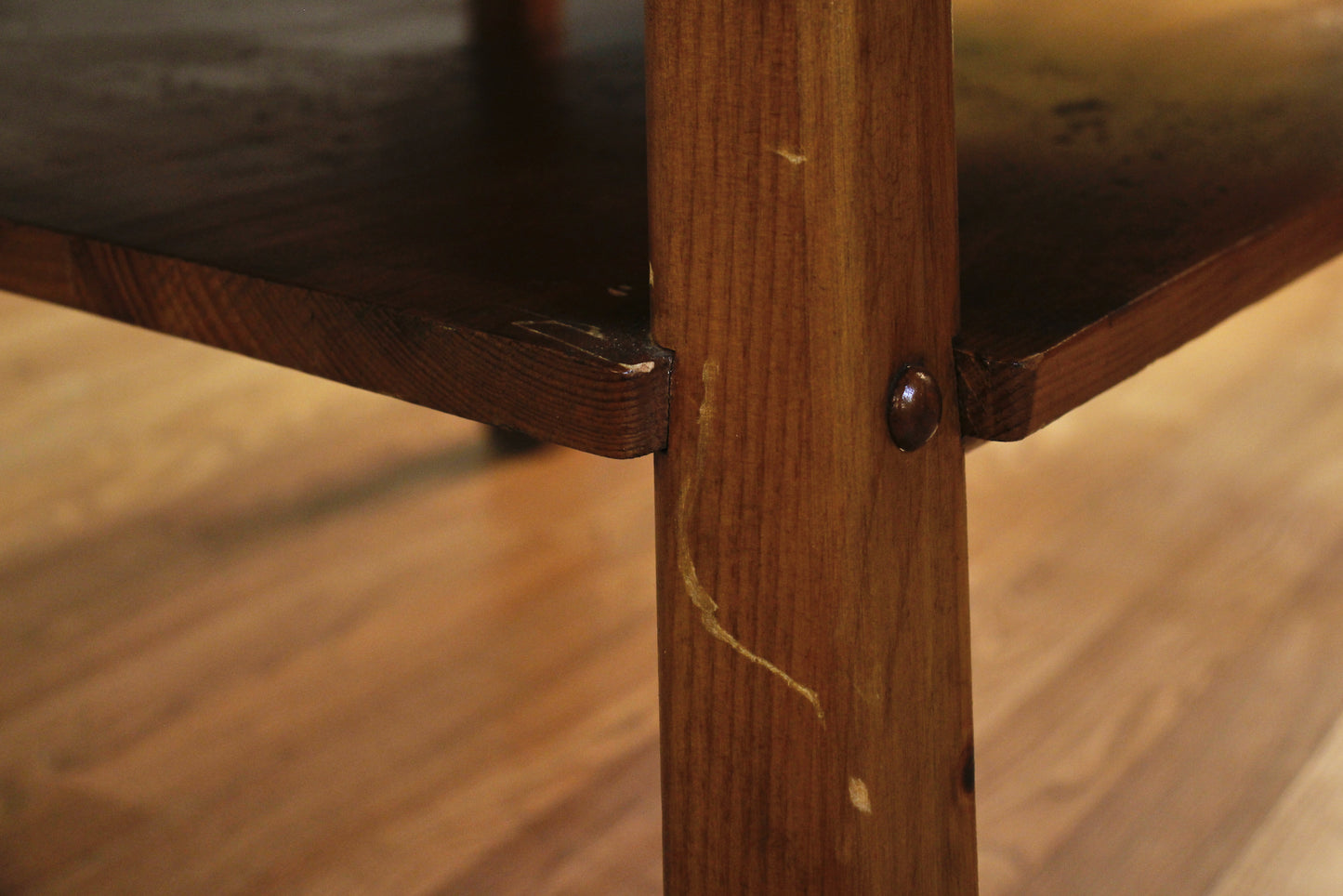 Large Habitant Pine Square End Table – ONLINE ONLY