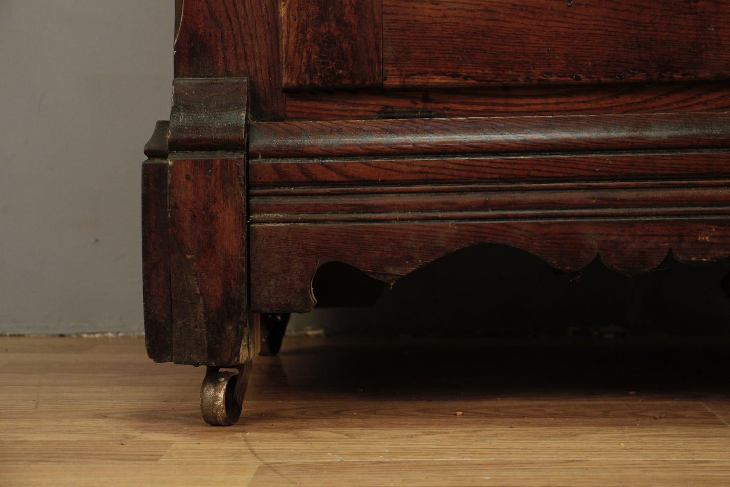 Antique Oak Ice Box - ONLINE ONLY