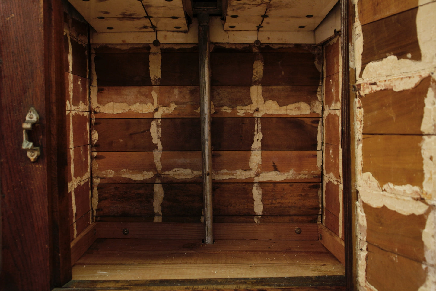 Antique Oak Ice Box - ONLINE ONLY