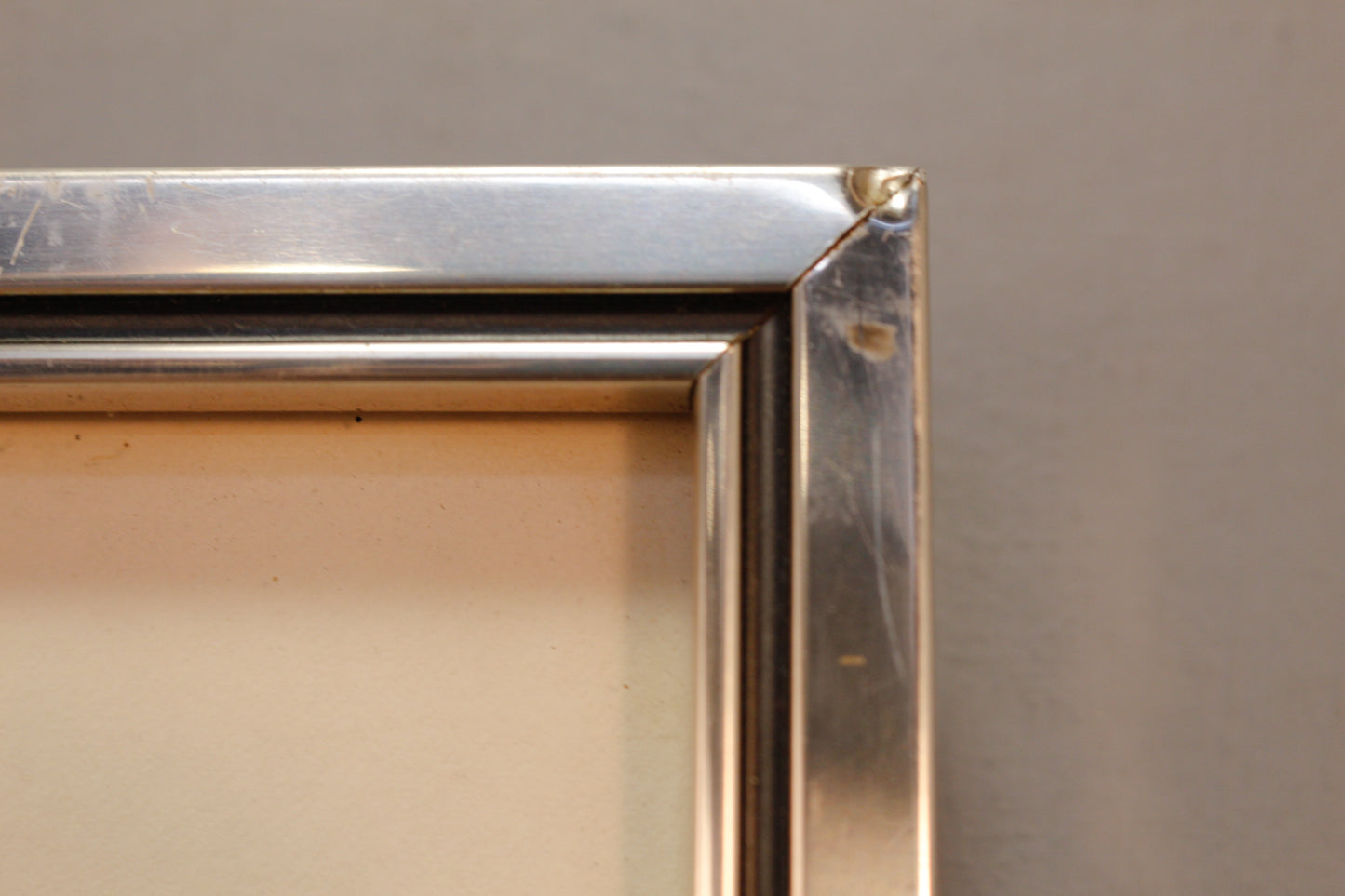 Retro Metal & Cream Side Chair