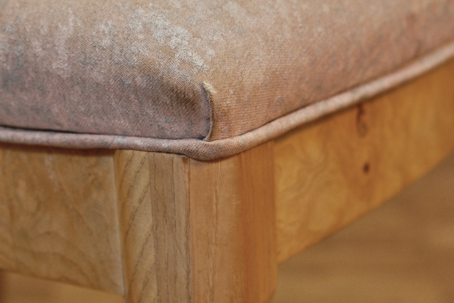 Henredon "Scene II" Olive Burl Side Chair