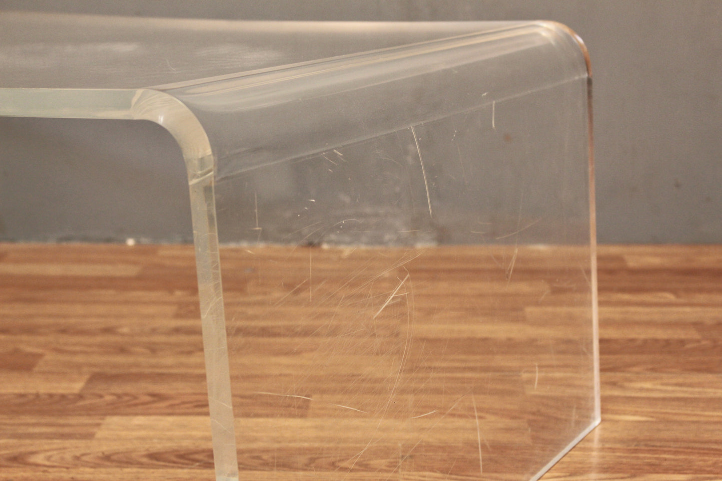 Lucite Waterfall Coffee Table