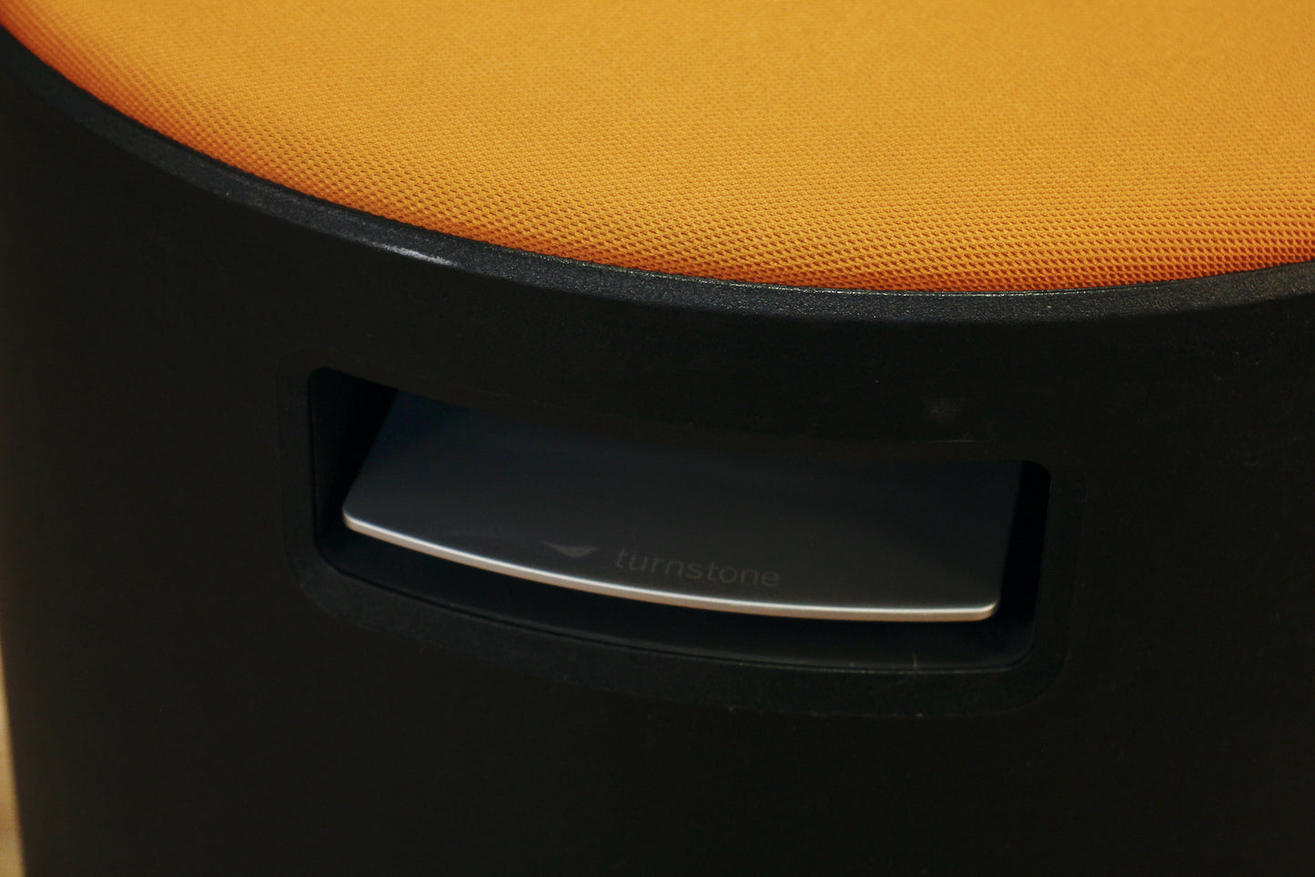 Steelcase Turnstone Tangerine Buoy Stool
