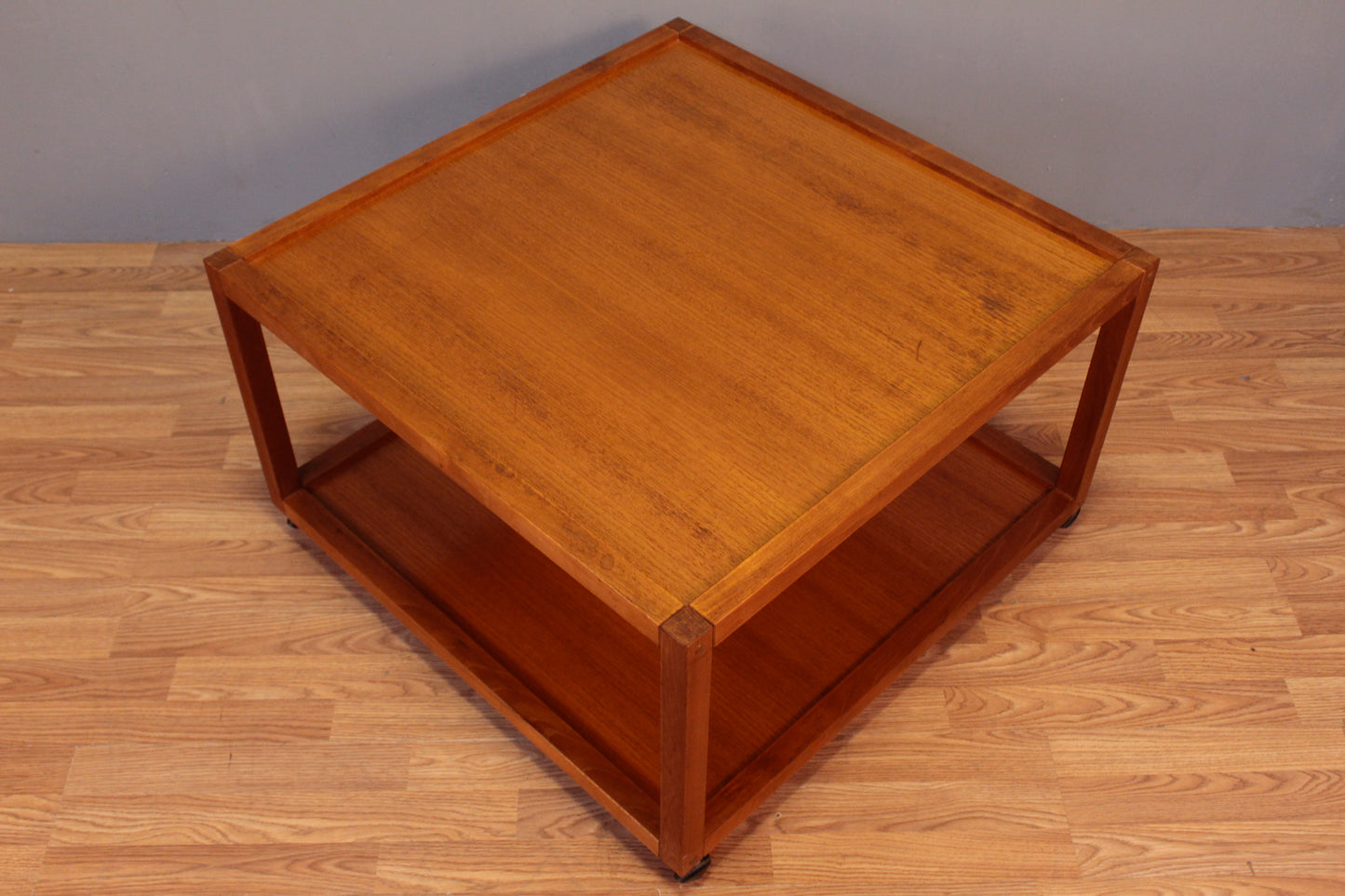 Nordisk Danish Teak Square Coffee Table - ONLINE ONLY
