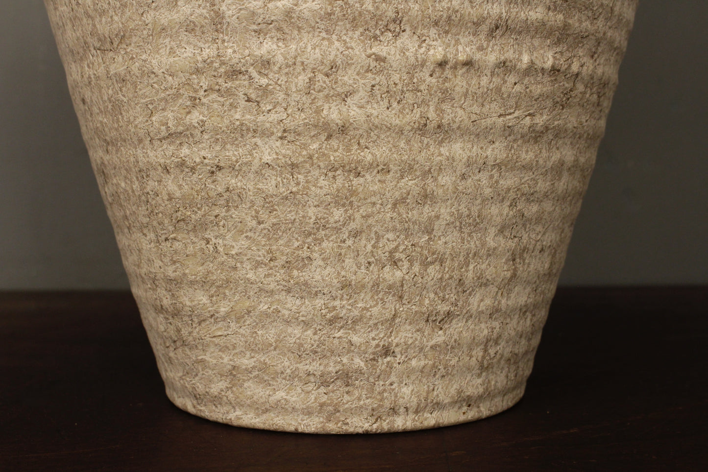 Beige Ceramic & Faux-Snake Table Lamp