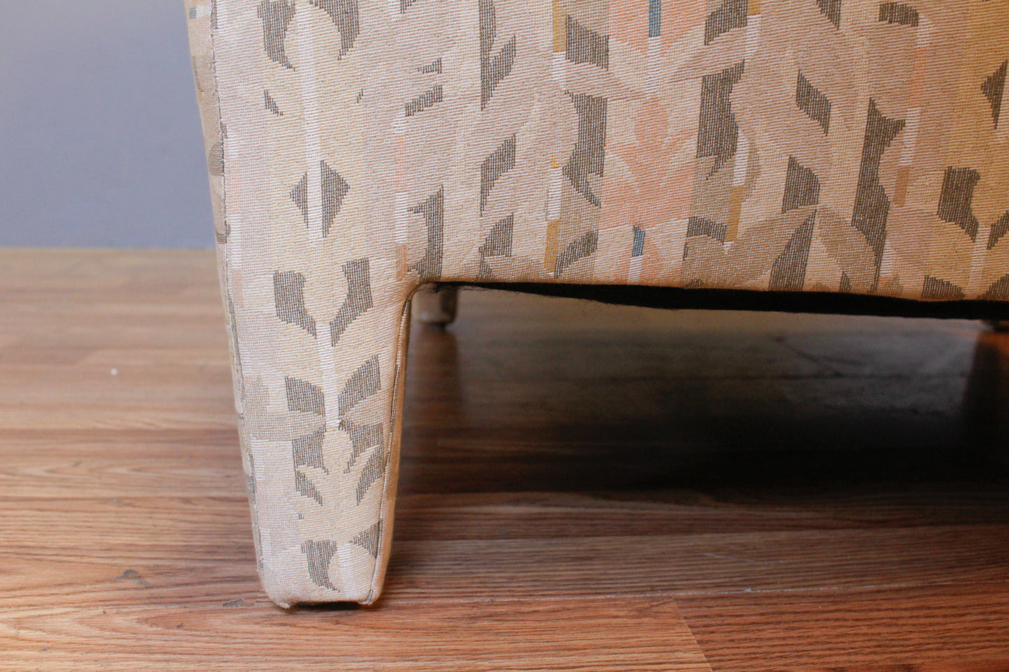 Floral Pastel Stripe Club Chair - ONLINE ONLY