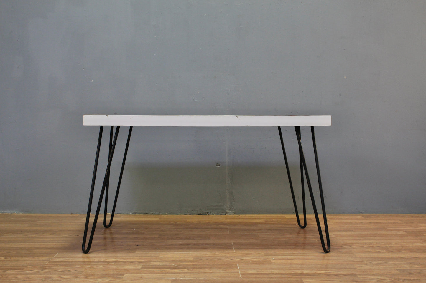 Tall Laminate Hairpin-Leg Coffee Table - ONLINE ONLY