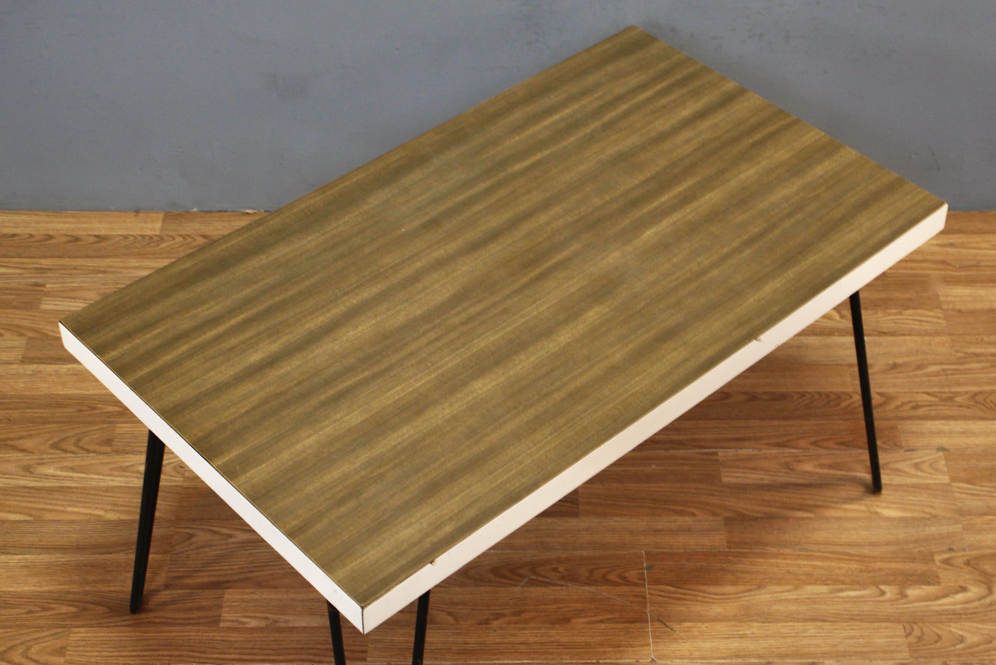 Tall Laminate Hairpin-Leg Coffee Table - ONLINE ONLY