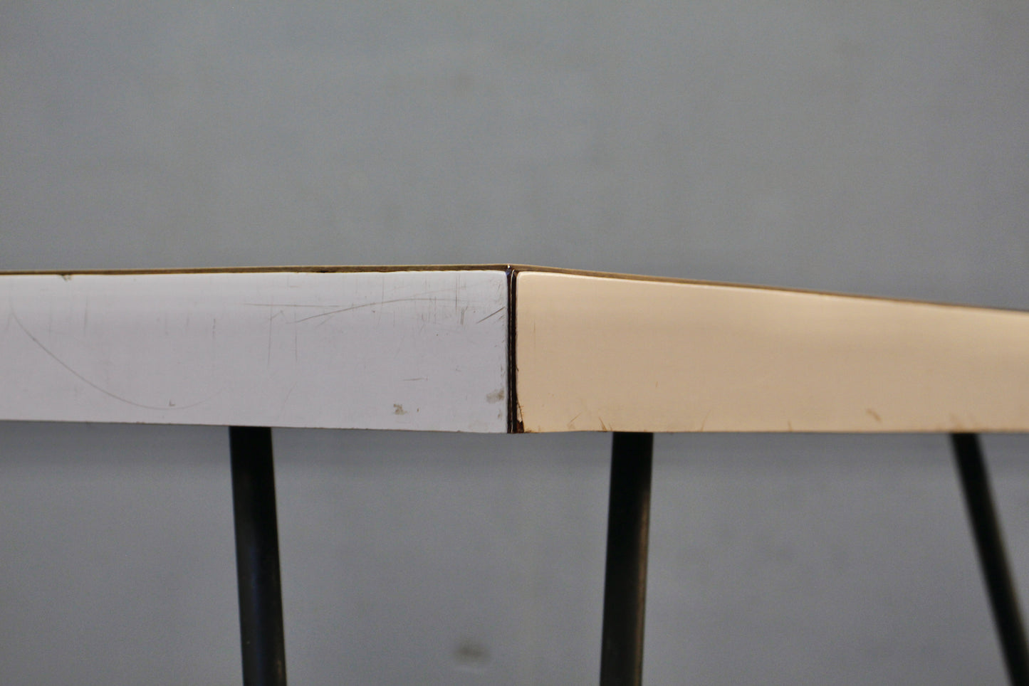 Tall Laminate Hairpin-Leg Coffee Table - ONLINE ONLY