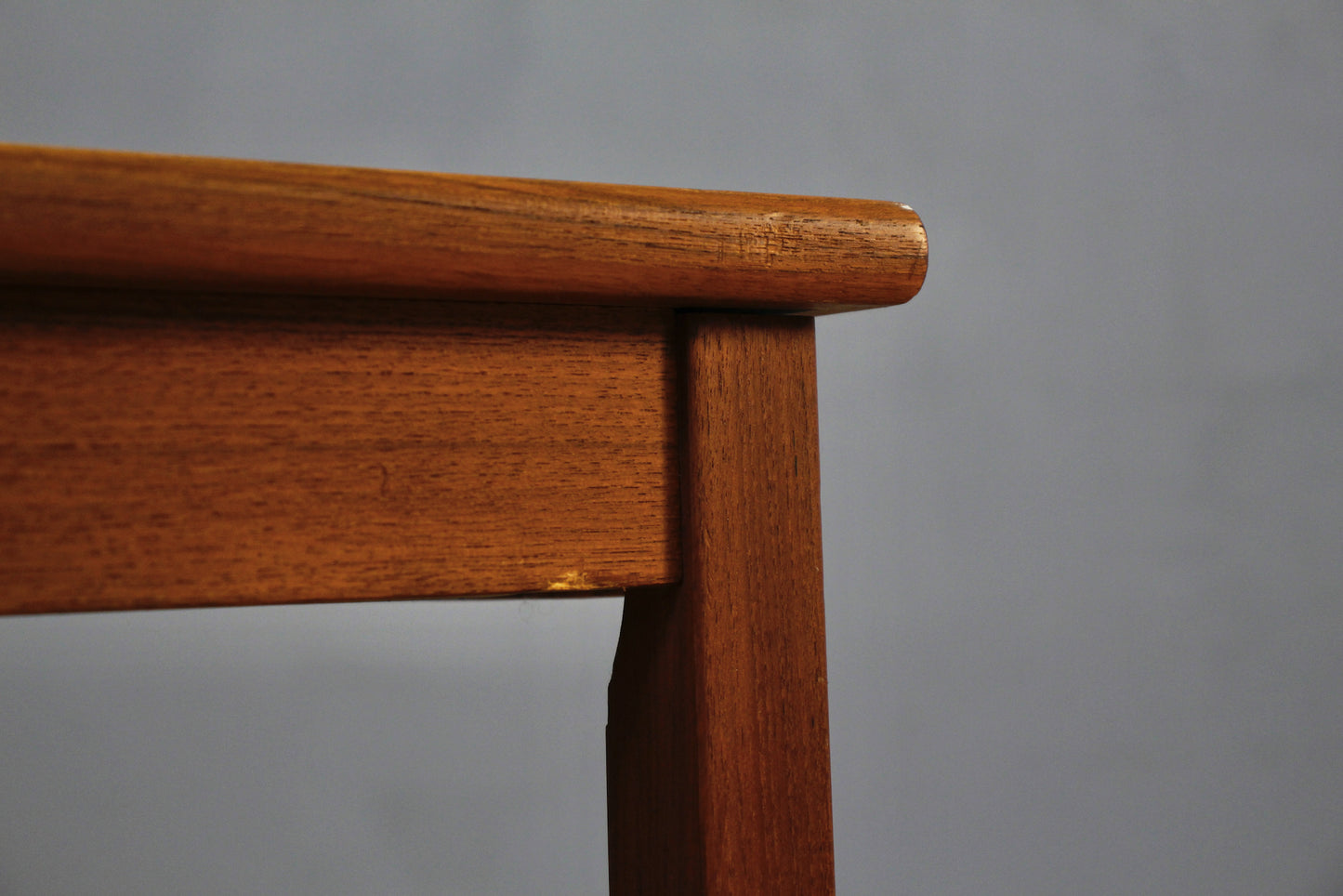 Danish Teak Tile-Top Side Table