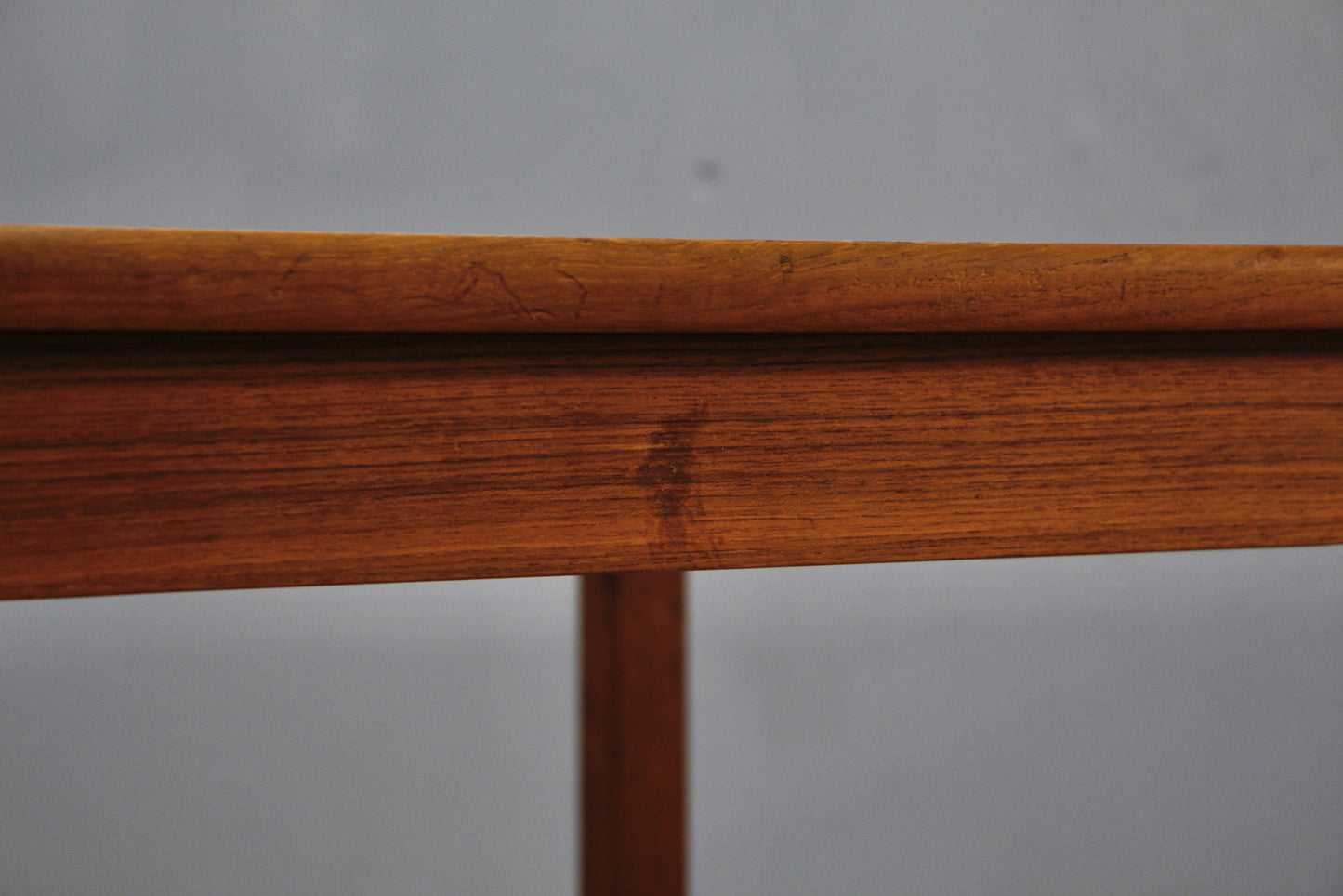 Danish Teak Tile-Top Side Table