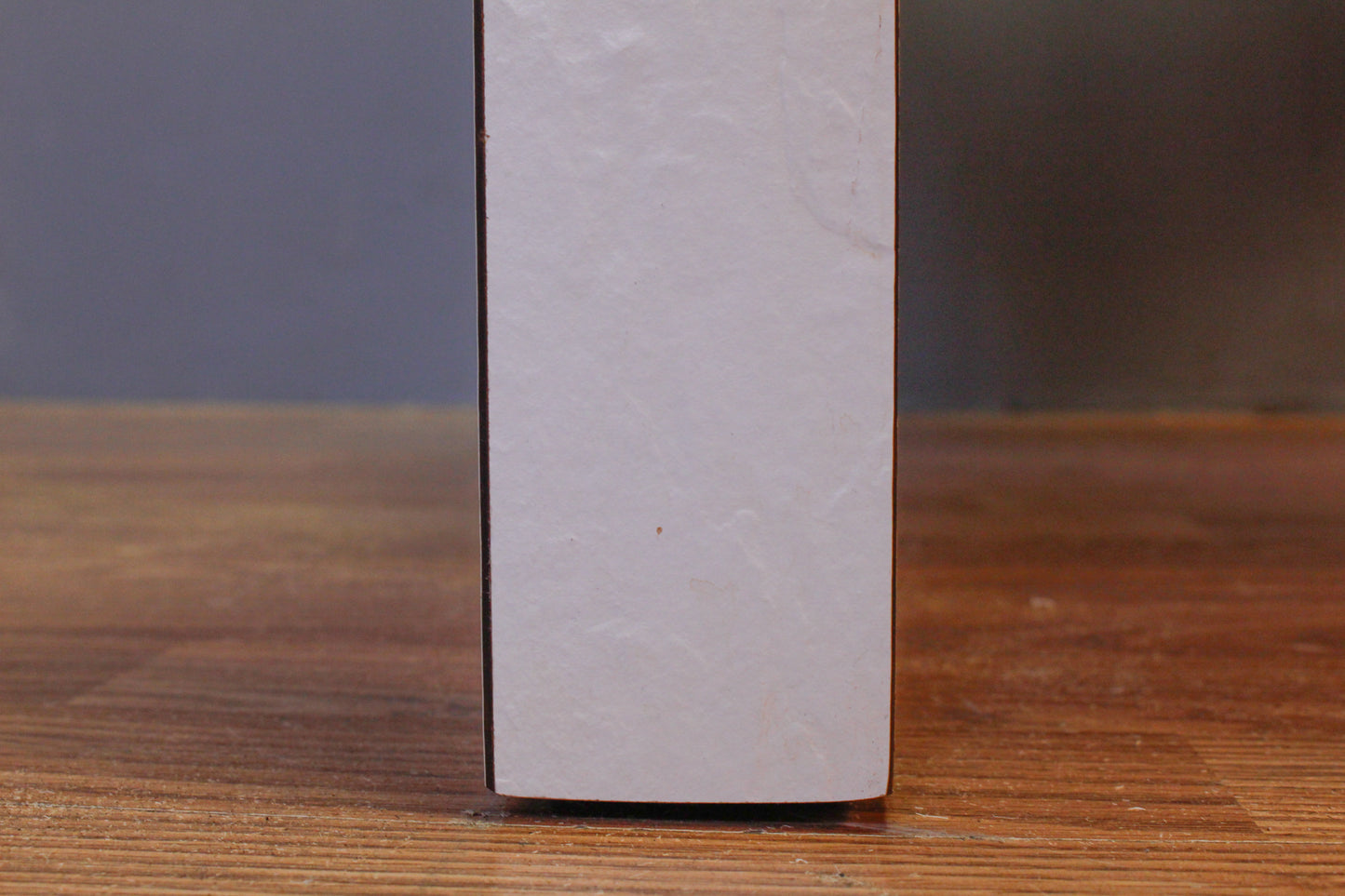 White Laminate Square Occasional Table - ONLINE ONLY