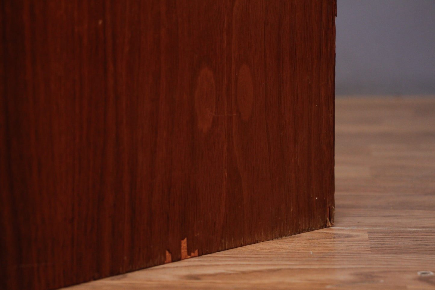 Art Deco Burl 2-Drawer Nightstand