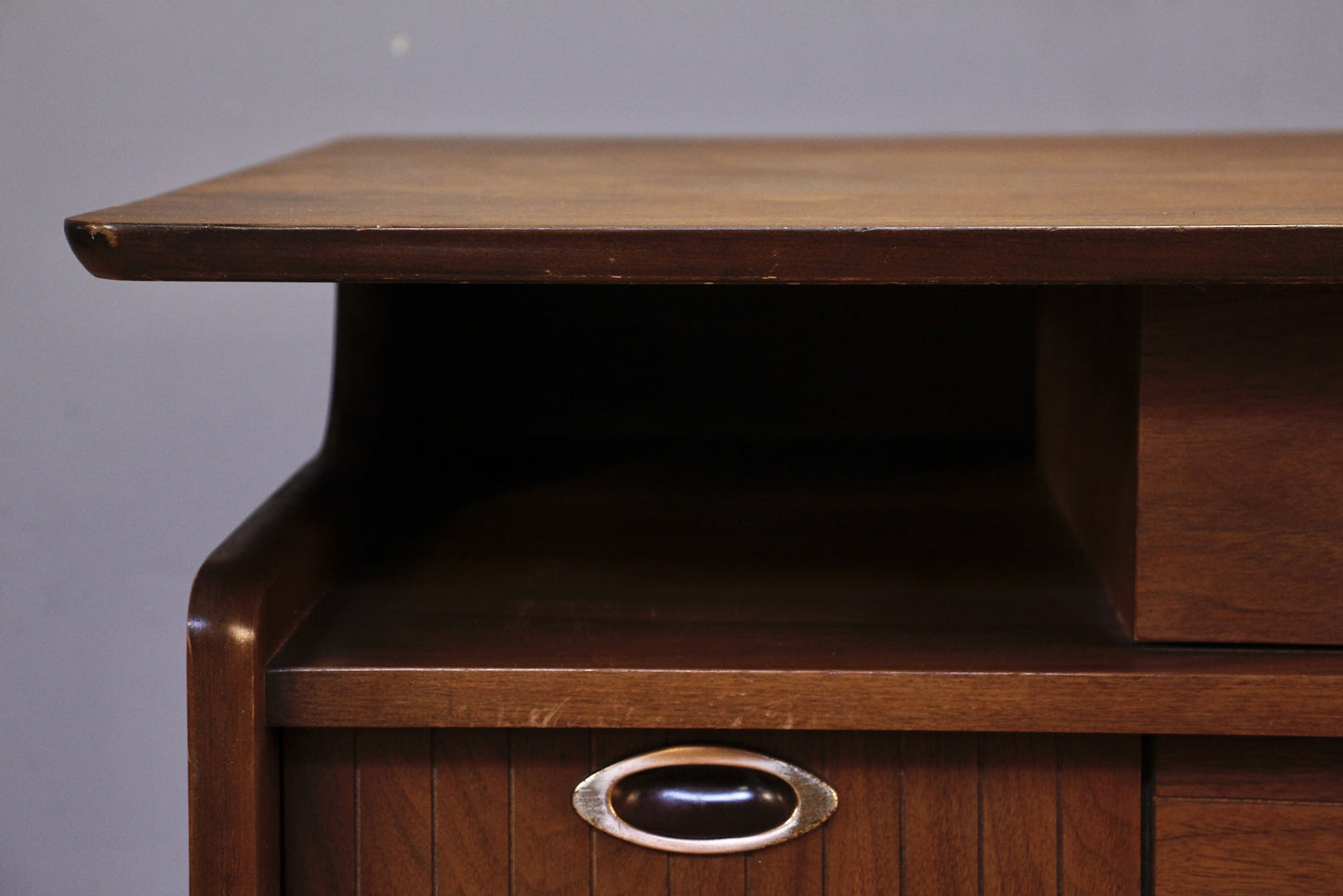 1960s Mainline By Hooker 4-Drawer Desk