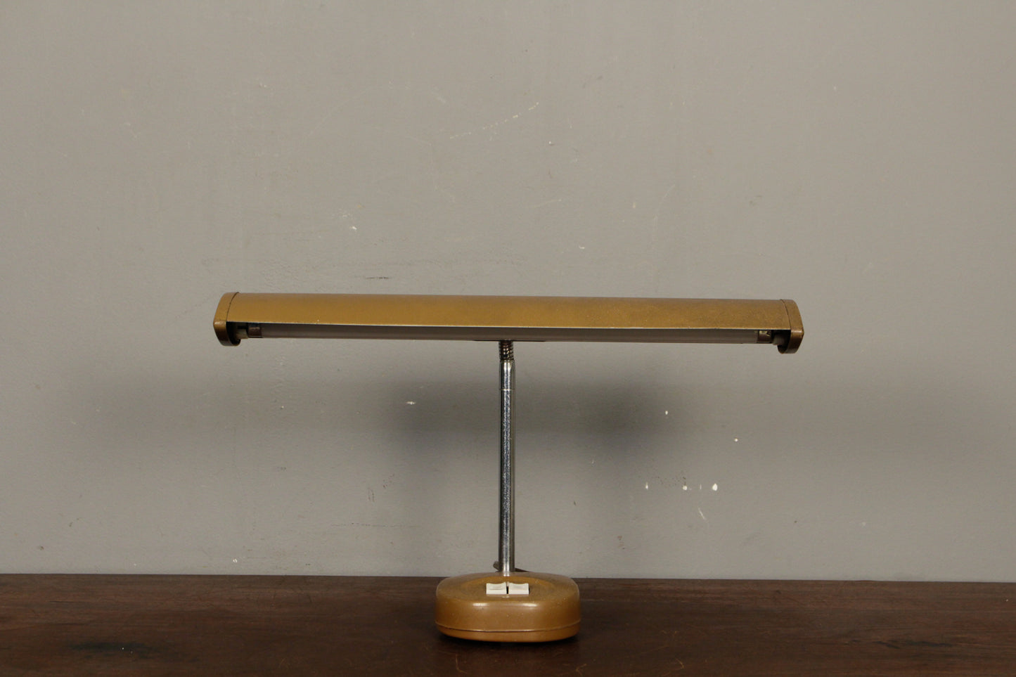 1970s Metal Gooseneck Desk Lamp
