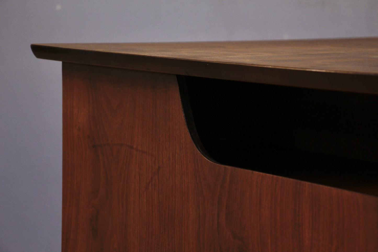 1960s Mainline By Hooker 4-Drawer Desk