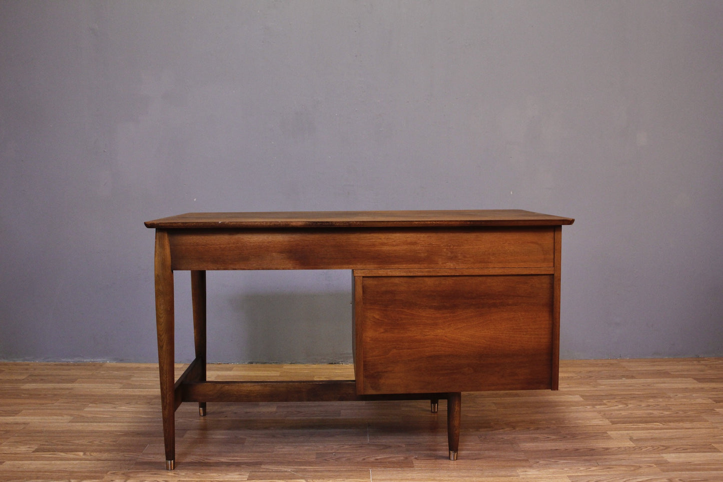 1960s Mainline By Hooker 4-Drawer Desk