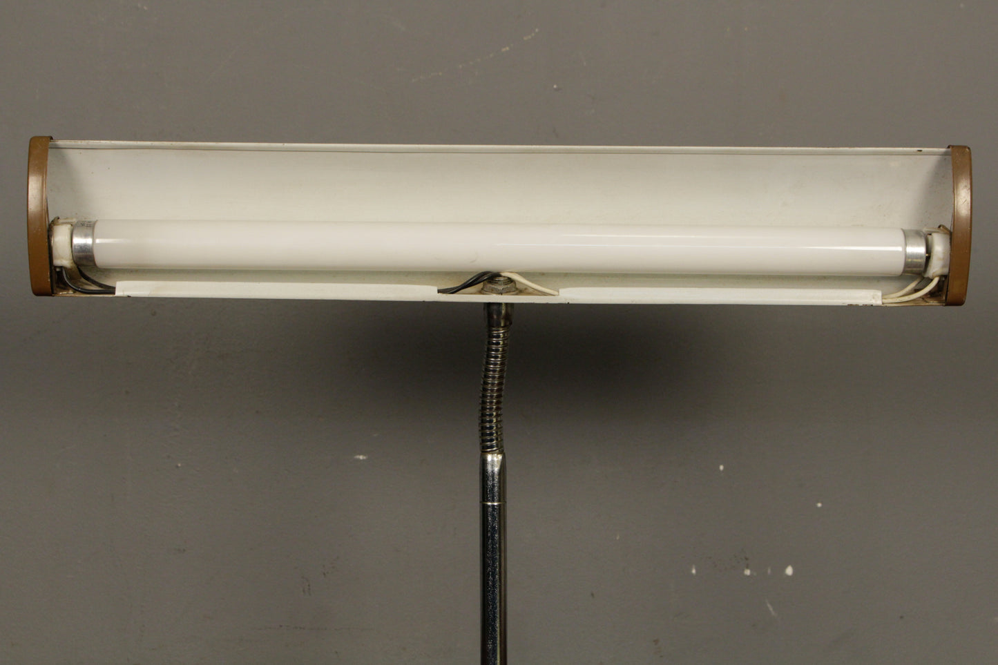 1970s Metal Gooseneck Desk Lamp