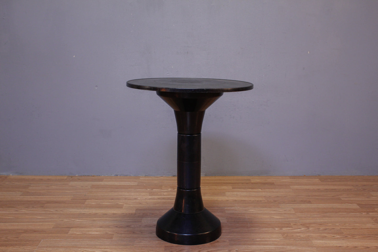 Danish Mod Black Plastic End Table