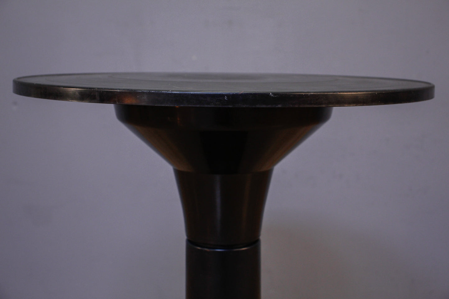 Danish Mod Black Plastic End Table