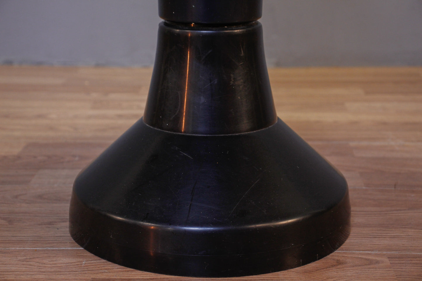 Danish Mod Black Plastic End Table