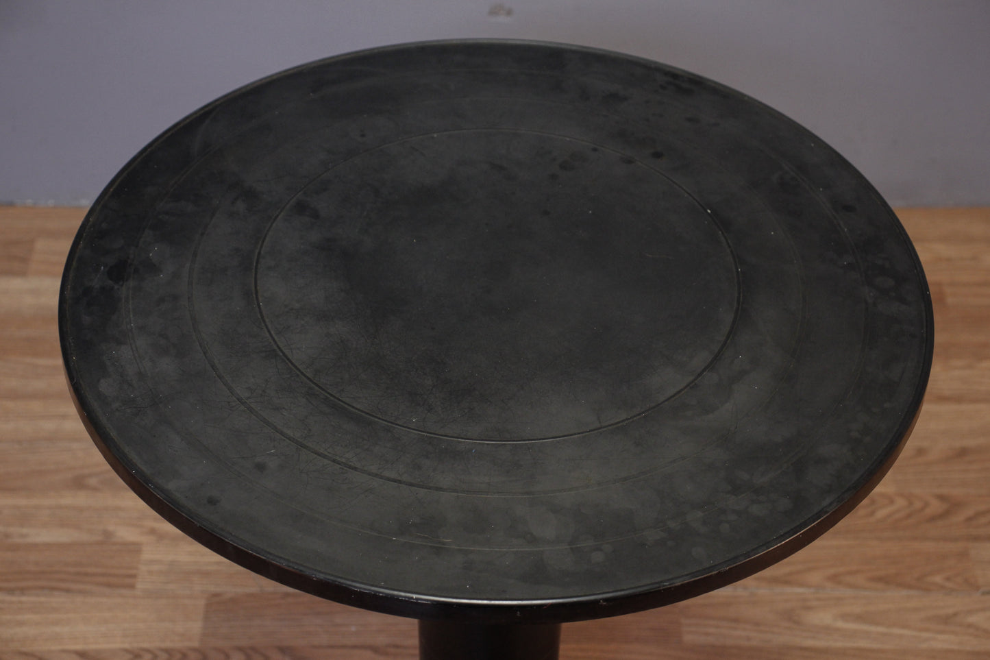 Danish Mod Black Plastic End Table
