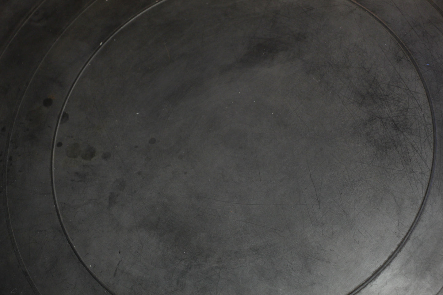 Danish Mod Black Plastic End Table
