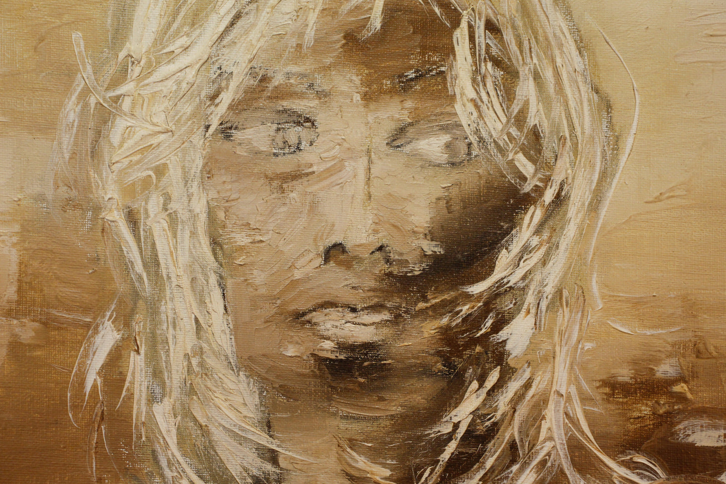 "Neutral Nude" Painting