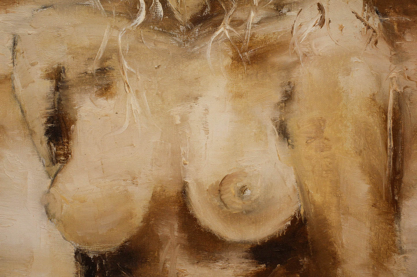"Neutral Nude" Painting
