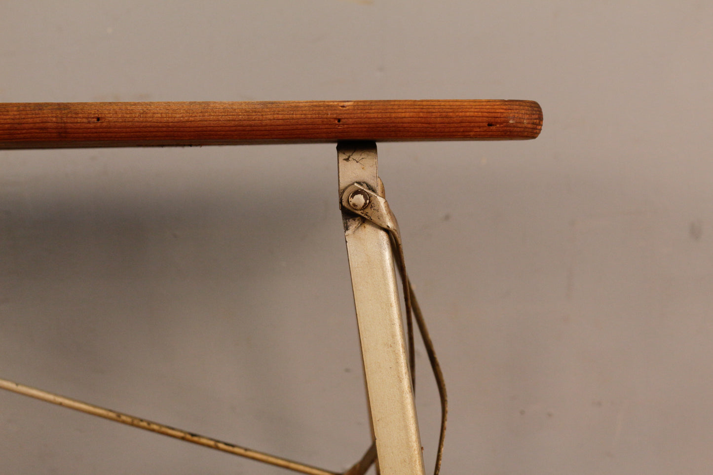 Rustic Metal & Wood Ironing Board