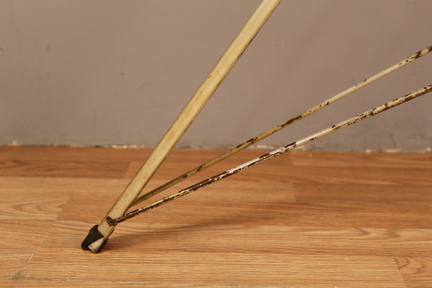 Rustic Metal & Wood Ironing Board