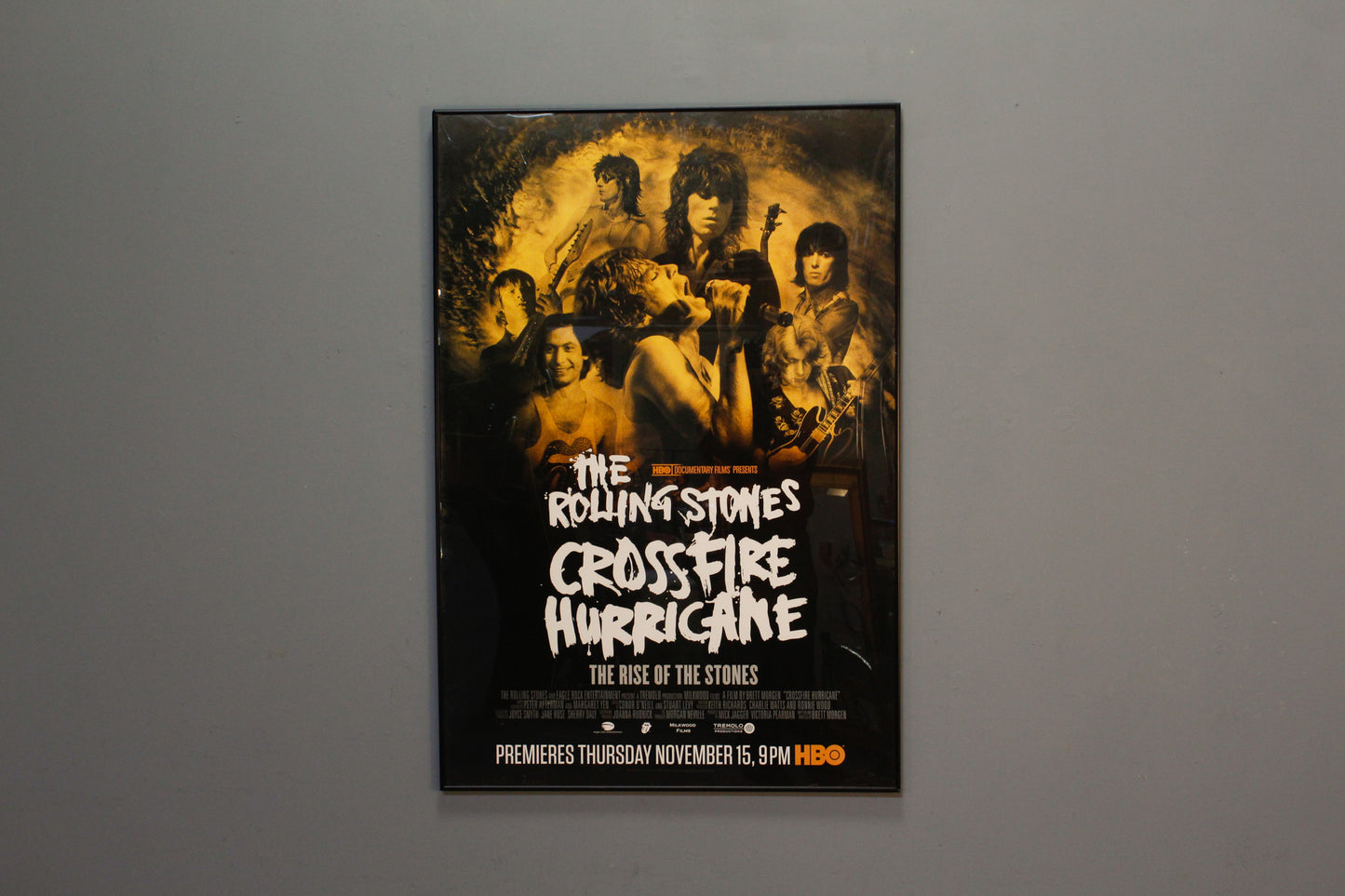 Contemporary "Crossfire Hurricane" Promotional Poster