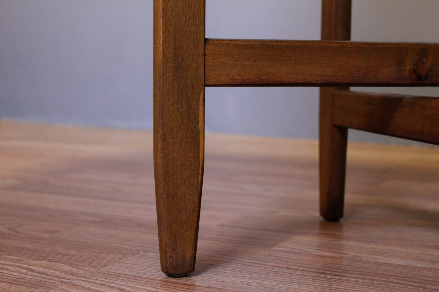 Large Round Tiger Oak Dining Table - ONLINE ONLY