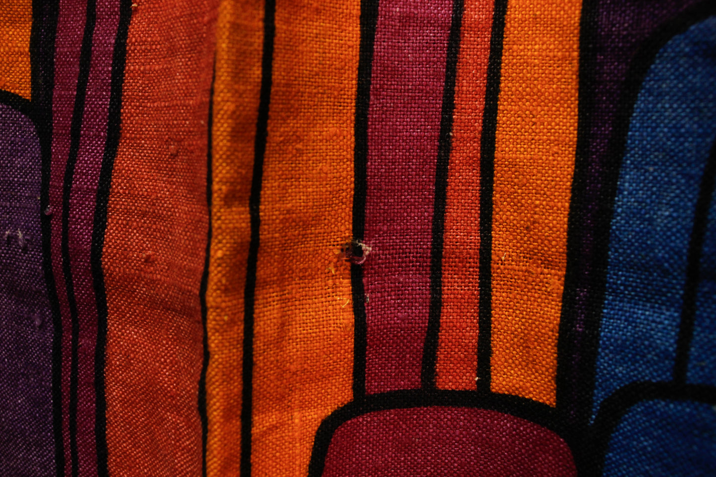 Pair of Jack Lenor Larsen Psychedelic Curtains