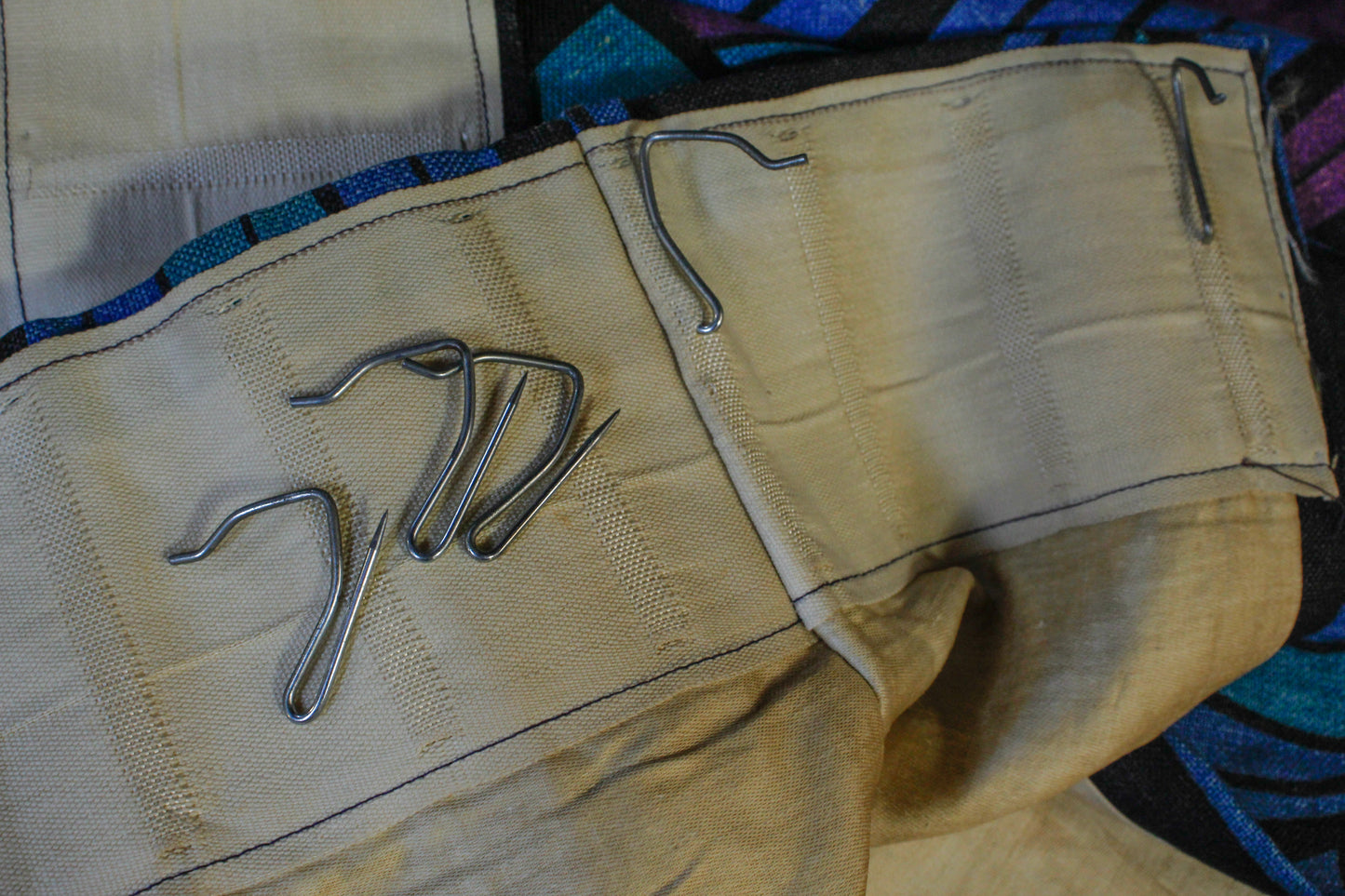 Pair of Jack Lenor Larsen Psychedelic Curtains