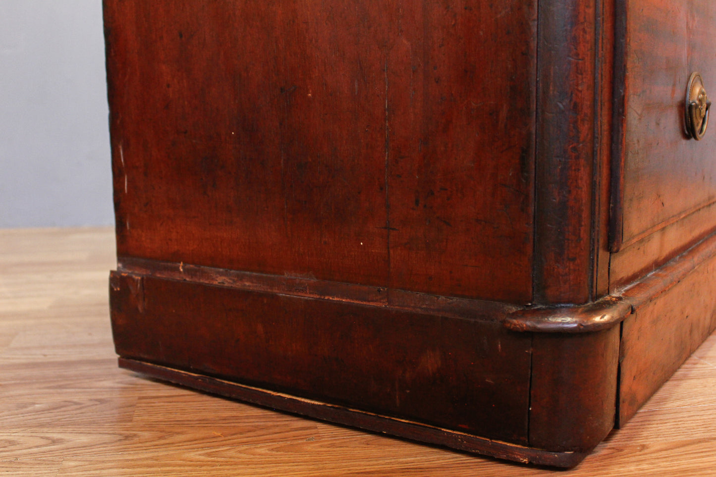 Large Antique Rococo Cast Iron Hall Tree - ONLINE ONLY