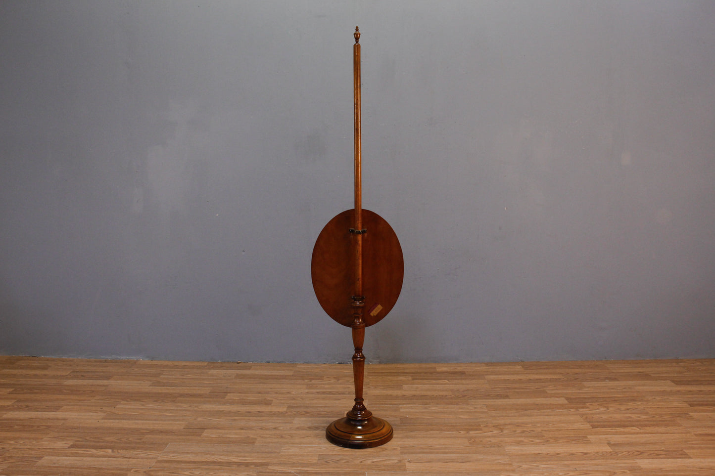 Antique Maple Pole Fire Screen