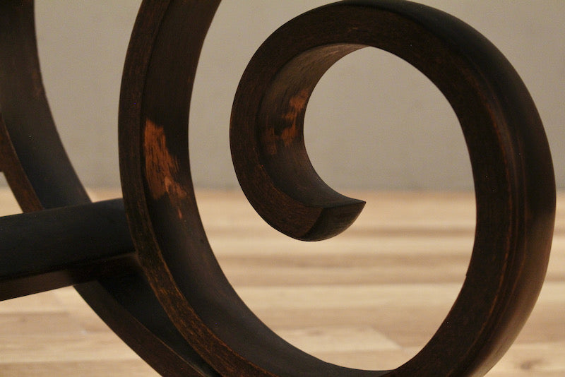 Thonet-Style Cane & Dark Bentwood Rocking Chair - ONLINE ONLY