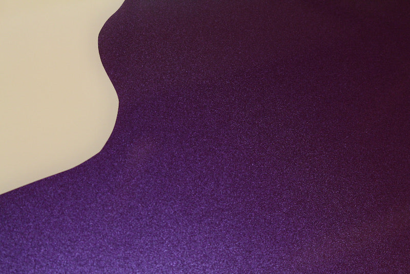 Large Postmodern White & Purple Conference Table - ONLINE ONLY