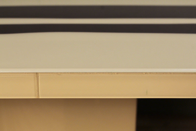Large Postmodern White & Purple Conference Table - ONLINE ONLY