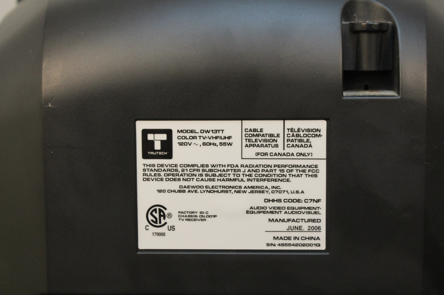 Y2K Trutech Television
